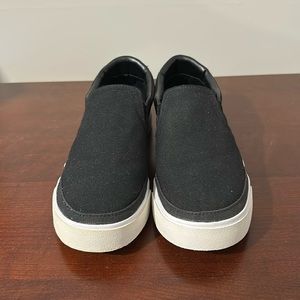 Nike black canvas slip ons, women’s size 7.5